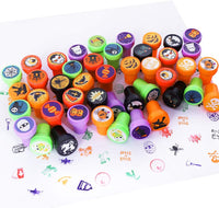 Max Fun 108 pack Halloween stamps for kids in 27 designs including pumpkins, ghosts and bats - view 7