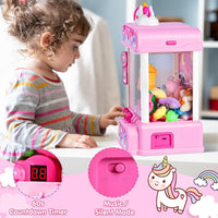 CWLAKON Claw Machine for Kids Boys Dinosaur Toys - Pink - image 2