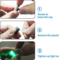 SUZEYAR 10 pcs Miniature Led Lights - Green - image 2