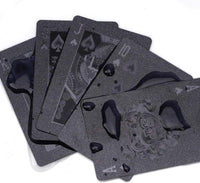 EAY Gold Waterproof Playing Cards - Black 1-pack - image 4