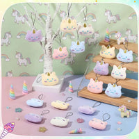 Libima 150 Pcs Mini Stuffed Animals Keychain, Plush Toys - 40 / Unicorn - image 4