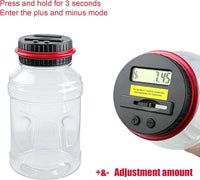 Large Piggy Banks for Adults, Digital Counting Money Jar - Red - image 4