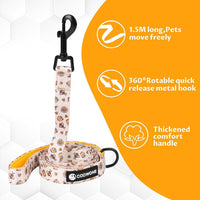 Dog Cat Harness and Leash Set - Honeybee / XS (Neck 9"-11"; Chest 11"-13") - image 4