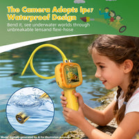 Kids Borescope Camera Toy with Lights for Boys and Girls Ages 3-12 – Fun for Kids & Family - Orange - image 3