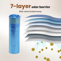 GKJ Cat Litter Refill Bags - Refill Bags for 9L - image 3