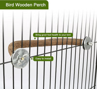 Natural Wood Bird Perch, U-Shaped Bird Perch for Cage – Essentials for Birds - 1 Pcs L U Perch - image 4