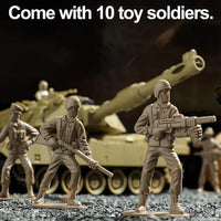 RC Tank, US M1A2 Abrams Remote Control Military Toy, 1:28 Scale – Fun for Kids & Family - image 4