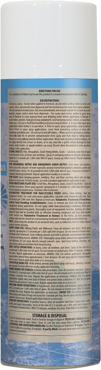 County Vet FarmGard Farm and Dairy Fly Spray -16 oz - (Case of 6) - 349316CVB - Provides Rapid Control of Barn Pests