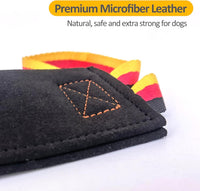 Dewonch Leather Bite Rag for Dog Training - Squeaky Toy - image 3