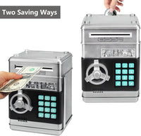 HUSAN rose gold electronic ATM piggy bank for kids with password keypad - view 25