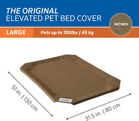 Original Pet Bed Replacement Cover - Muskatnuss / Large (Pack of 3) / Large - image 2