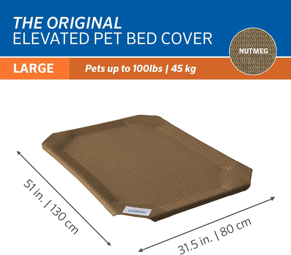 Original Pet Bed Replacement Cover - Muskatnuss / Large (Pack of 3) / Large - image 2