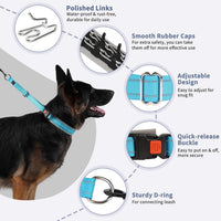 Martingale Dog Training Walking Collar for Pulling, M - Light Blue / Large,2.5mm,18.5-23.5"Neck - image 3