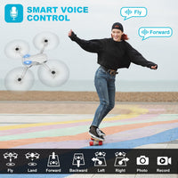 Drone with 1080P Camera for Beginners and Adults - Grey-white - image 4