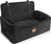 JOEJOY Dog Car Seats for Small Medium Dogs Under 35lbs - Black / Large