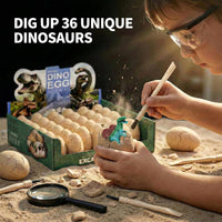 24 Dinosaur Eggs Dig Kit Toys for Kids - 36 Dinosaur Eggs - image 2