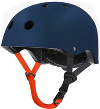 Skateboard Helmet Impact Resistance Ventilation for Youth & Adults – Fun for Kids & Family - Dark Blue / Medium