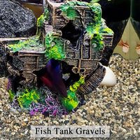 10 lbs Aquarium Sand, 1/16 Inch Fish Tank Gravel. Decorative Coarse Sand Pea Gravel for Aquarium Substrate, Terrariums, Vase, Plant, Soil Cover and Outdoor Landscaping Small River Rocks