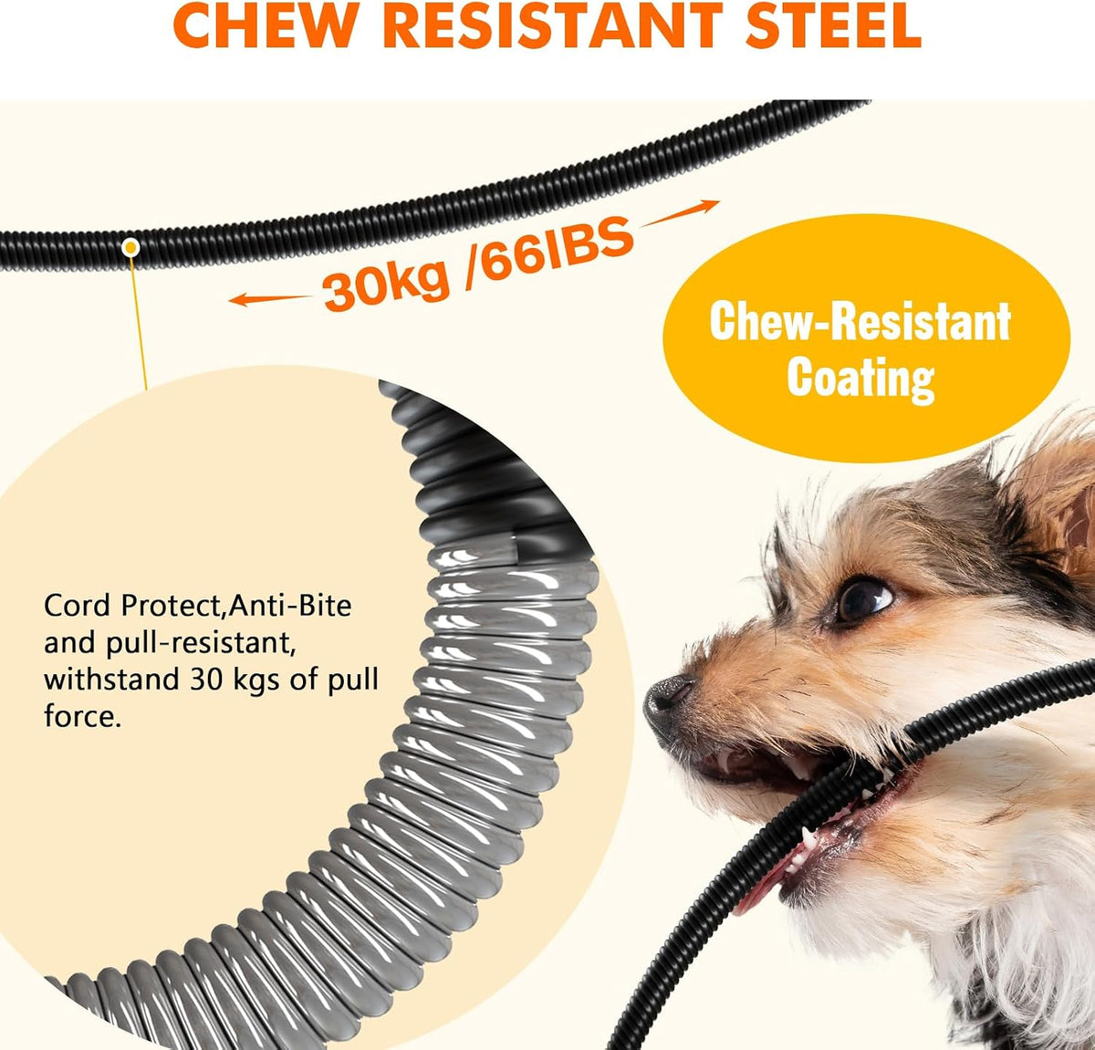Pecute Pet Heating Pad with Chew Resistant Cord - Adjustable / 17.7"L x 15.7"W x 0.2"Th - image 3