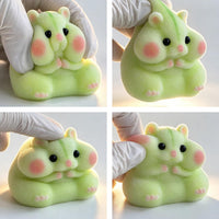 Handmade Hamster Squishy Toy - Green - image 2