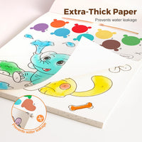 Jar Melo Paint with Water Books for Toddlers, Animals – Fun for Kids & Family - Animal - image 2