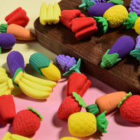 15Pcs Cute Fruit Erasers for Kids - FRUIT #2 - image 4