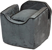 Snoozer Luxury Lookout Pet Car Seat, Small Luxury I, Anthracite/Black
