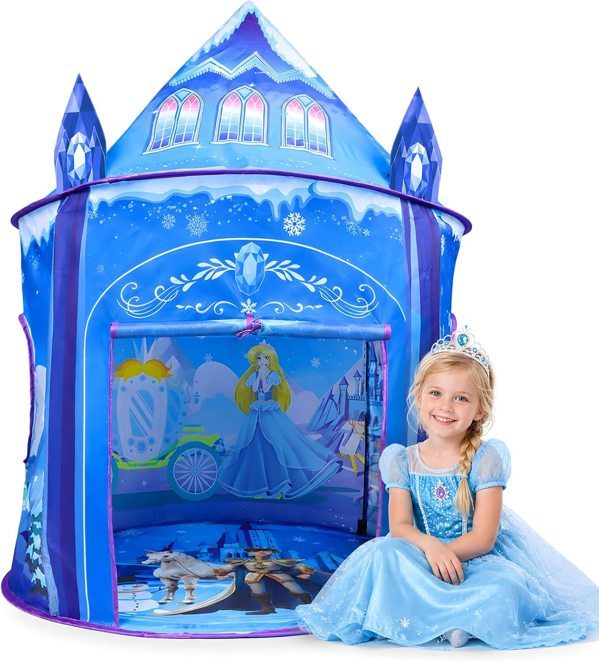 WillingHeart Play Tent for Kids - Ice Castle