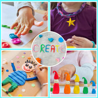 ESSENSON Air Dry Clay 150 Colors, Modeling Clay for Kids – Fun for Kids & Family - 104 Colors - image 4