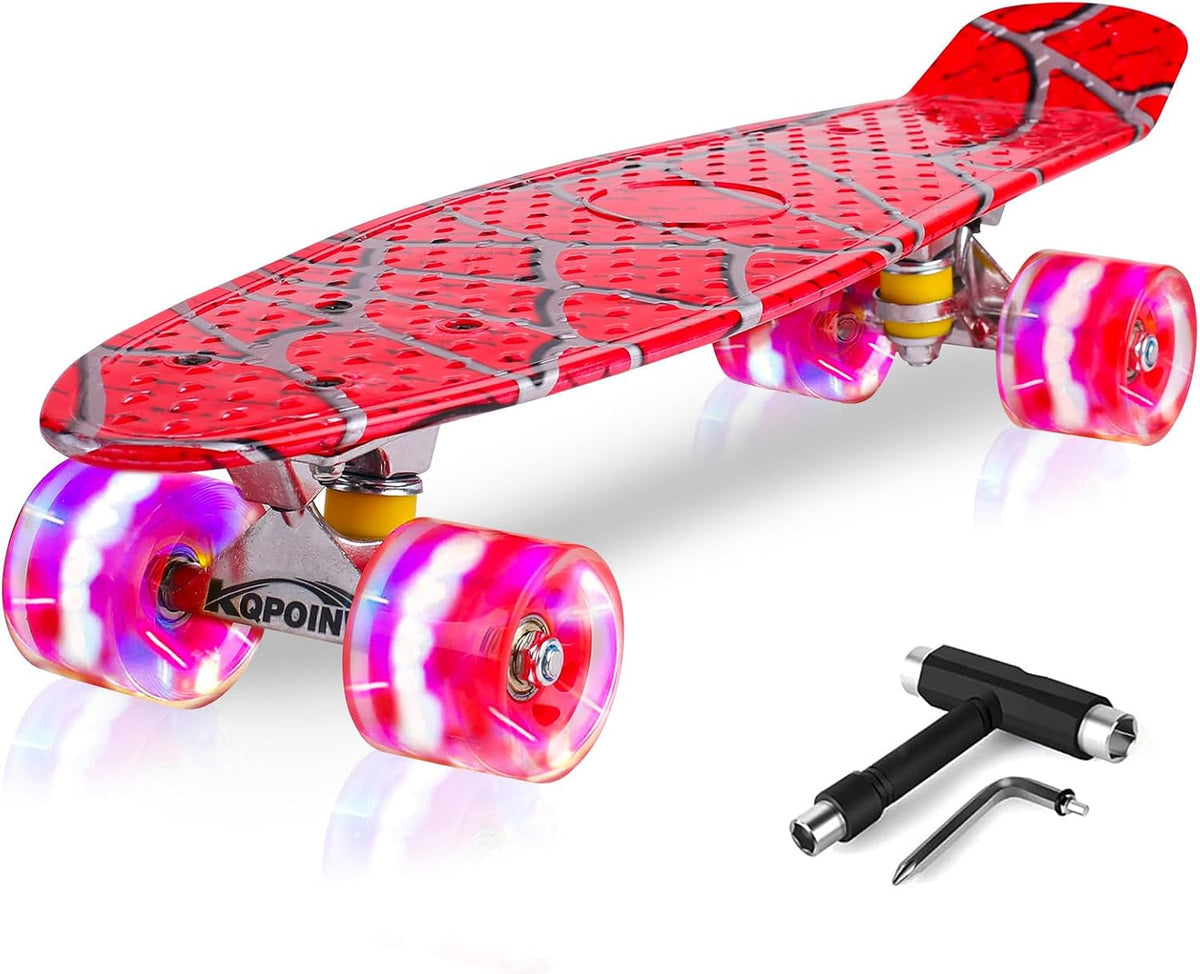 Skateboards, 22" Complete Skateboard - Red