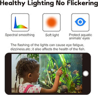 WaterRebirth Aquarium LED Light Fish Tank Light (20-26”)