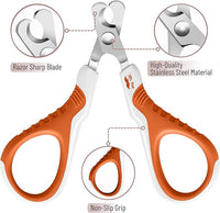 Mr. Pen Cat Nail Trimmer - Raspberry Red & White, Cat & Dog Nail Clipper