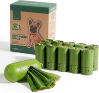 ATIFBOP Biodegradable Dog Poop Bags Rolls 360 Count Scented - 150 Count (Pack of 1) / Lemon Scent
