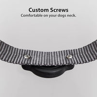 Elevation Lab TagVault™ Compact AirTag Dog Collar Mount (4 Pack) - IP68 Waterproof, Doesn't Dangle, Fits All Width Collars