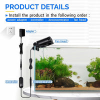 hygger Aquarium Chillers Fan - 1-Fan Head - image 4