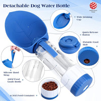 Upgraded Dog Water Bottle - 20oz/Blue - image 2