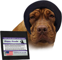 Happy Hoodie The Original Dog & Cat Calming Band for Noise & Anxiety - Extra Large / Black