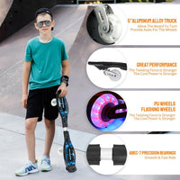 Magnitt junior caster board for kids 8+ with light up LED wheels - view 13