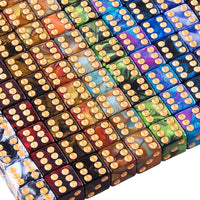 AUSTOR 100 Pcs 6 Sided Game Dice Set - 100 Pieces Square H - image 2