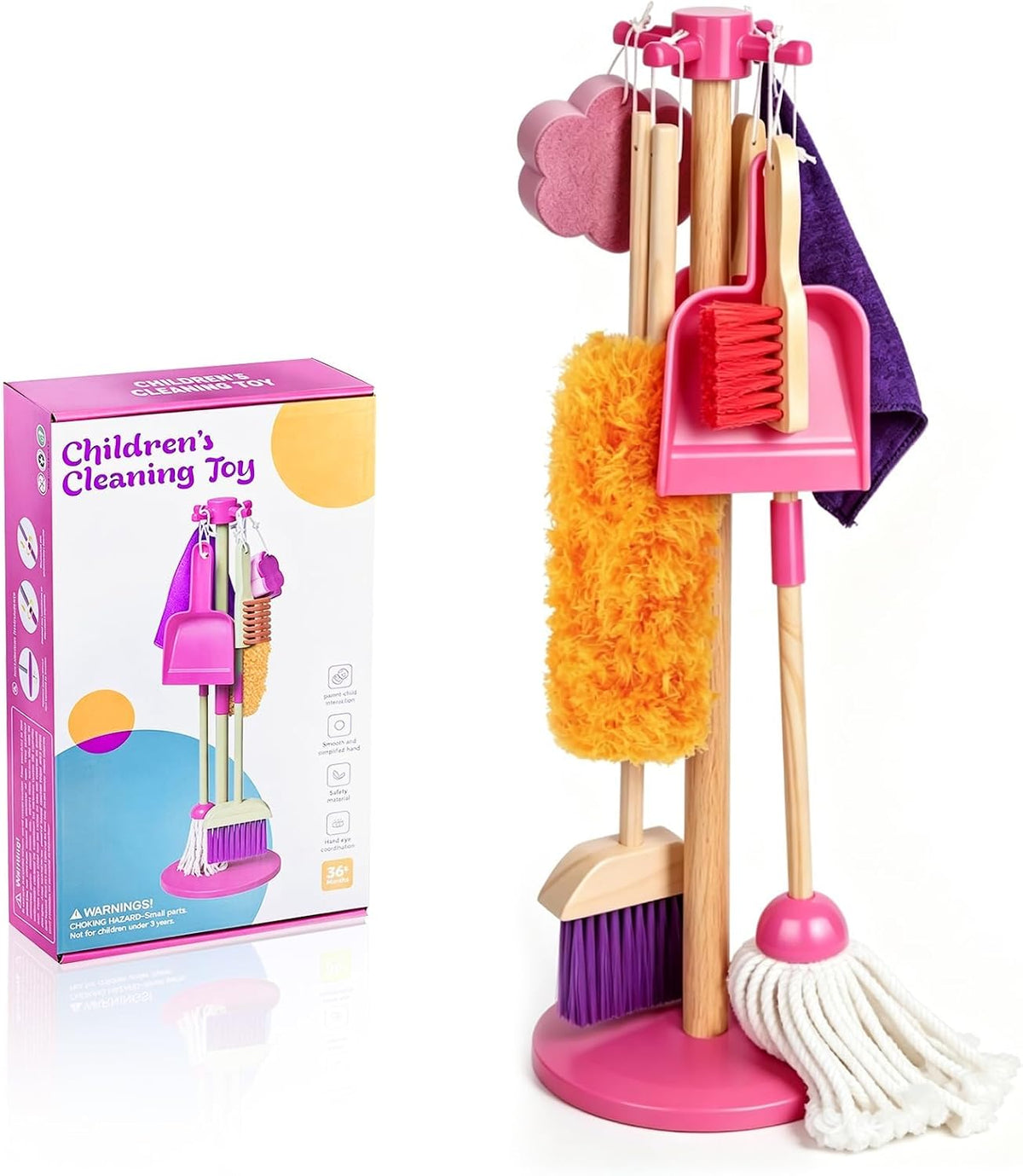 Masthome Kids Cleaning Pretend Play Toy Set