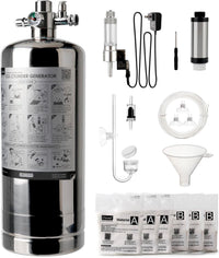 Aquarium CO2 Generator Double Runtime with Solenoid Valve 4L - G802S