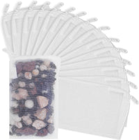 10pc Filter Media Bags for Aquarium - 2.4"x4" - 15pack / White