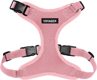 Voyager Step-in Lock Dog Harness, Pink - Harness (Pink) / S (Chest: 15 - 18")