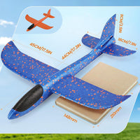 VCOSTORE 2 Pack Foam Airplanes for Kids - 2 Airplanes(large) - image 3