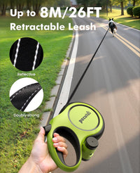 Pecute Heavy Duty Retractable Dog Leash 26ft for Large Dogs – Essentials for Dogs - Green / 26ft| up to 110 lbs - image 2