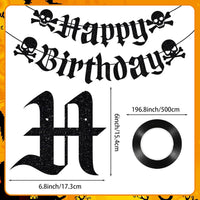 Hxezoc fire truck happy birthday banner with 14 paper flags and 2 fire engine flags - view 32