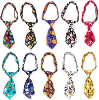 PET SHOW 10pcs Halloween Small Dog Ties Neckties for Doggies Cats Adjustable Holiday Grooming Accessories Neck Ties Bowties Girl Boy Festival Costumes Puppies Party Gift Favor