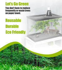 Bearded Dragon Tank Accessories, Reptile Substrate Floor - Green - image 4