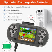 TaddToy 16 Bit Handheld Game for Kids Adults - Black - image 4