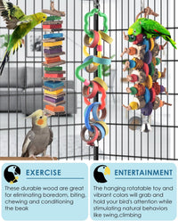 Bissap 2 PCS Bird Chew Toys - 3 PCS - image 4